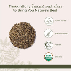 Starwest Milk Thistle seeds blended into smoothies or juices for natural depth.