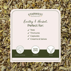 Starwest Oregon Grape Root cut and sifted for precise measuring.
