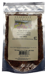 Starwest Pau D'Arco bark CS 4 oz, ideal for tea blends and herbal preparations.