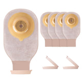 Steawoce colostomy bag with cut-to-fit opening for precise sizing and secure wear
