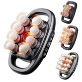 Stellamist 8-head massage gun base with ergonomic grip for deep relief.