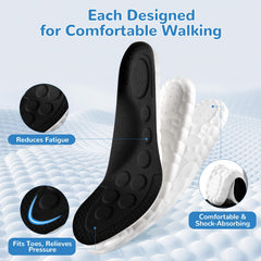 StepTastic insole massage points stimulate pressure zones for relaxed standing.
