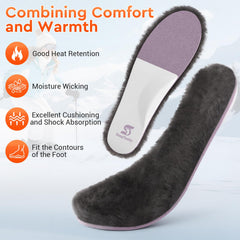 StepTastic insoles in work boots with arch contour and cushioning