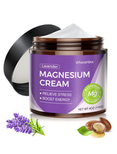 stilip magnesium cream lavender jar for soothing nighttime relaxation and skin care.