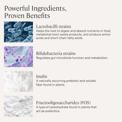 Stonehenge Health Dynamic Biotics packaging card highlighting 30 servings.