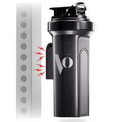 Strenvo Mag Shaker Bottle with phone mount keeps your device secure during workouts