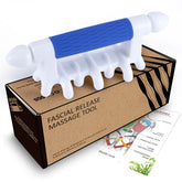 Strict fascia massage tool targets neck trigger points for deep tissue relief.