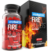 Stripfast5000 Fire Bullets bottle for on-the-go energy during workouts.