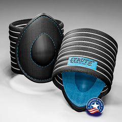 Strutz Sole Angel cushioned gel-foam core enhances foot cushioning.