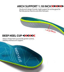 STSVZORR deep heel cup close-up demonstrates heel stabilization during steps.