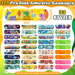 Sublaga cartoon-pattern bandages provide cheerful distraction for injuries