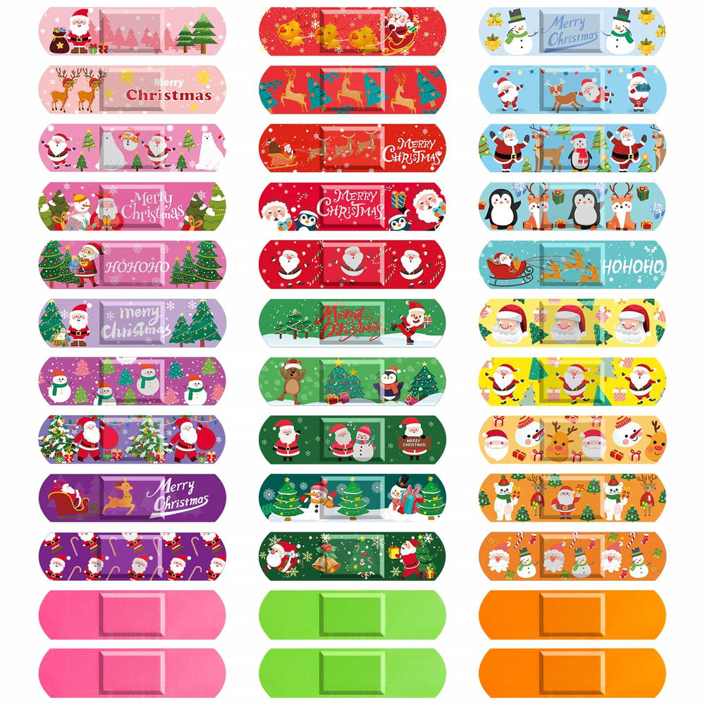 Sublaga Christmas bandages Santa Claus design protect small cuts.