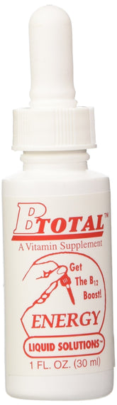 Sublingual Products B-Total bottle front for fast under-tongue action