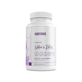 SUBSTANCE Nature’s Relief bottle pouring capsules for daily joint comfort.