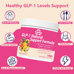 Pouring Suiyilary GLP-1 Booster into a glass for easy daily use