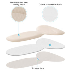 SUMBLIME inserciones de talón para cuero, ofrecen soporte y comodidad durante todo el día.