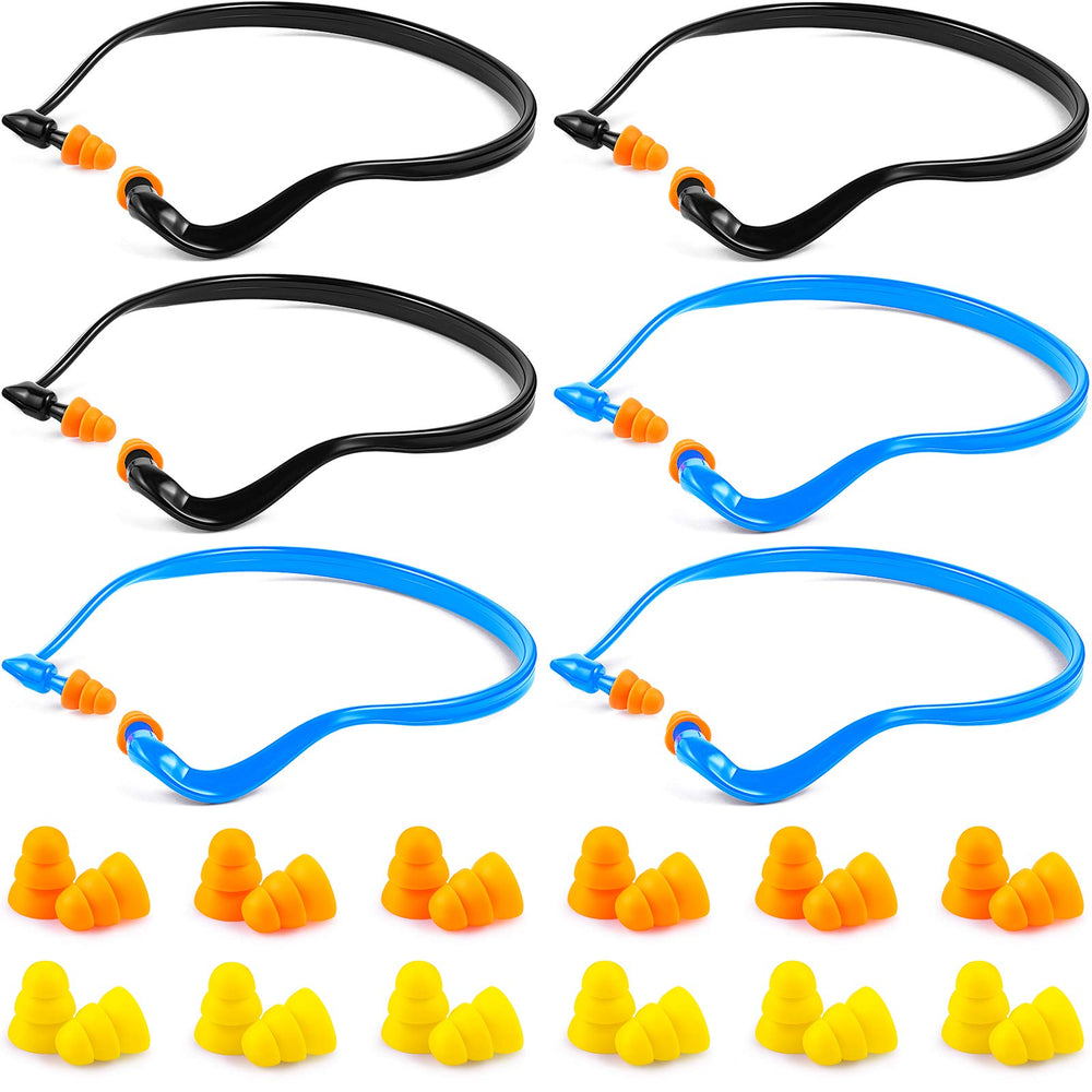 Sumind banded ear plugs pack front view for quick access and travel quiet