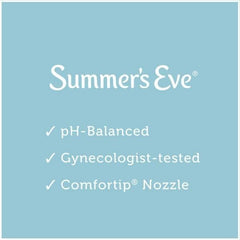 Summer's Eve Douche gynecologist-tested for safety and skin sensitivity
