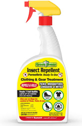 Summit Green Armor bottle pour enables easy, even coating on clothing and outdoor gear.
