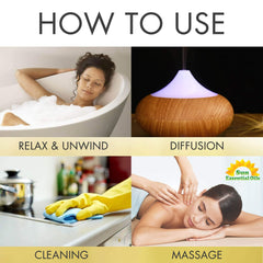 Sun Essential Oils eucalyptus oil for massage enhances relaxation and skin care.