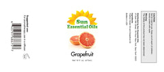 Sun Essential Oils Grapefruit essential oil diffuser-pour highlighting versatile room fragrance.