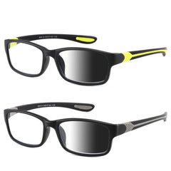 SUNAMOY wide reading glasses with blue light blocking lenses for daytime screen use