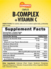 Sundance Complete B-Complex caplet swirl demonstrates smooth coating for comfortable daily intake.
