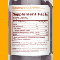 Sundown label close-up showing vegetarian and clean ingredients.
