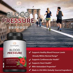 Sunergetic BP formula supports healthy circulation.