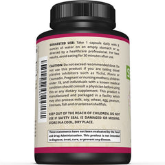 Sunergetic delayed-release capsule image emphasizes DRcaps protection for stability.