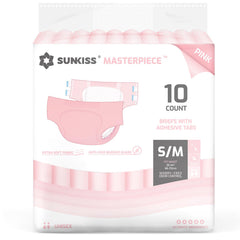SUNKISS Masterpiece brief front view demonstrates secure fit and full coverage.
