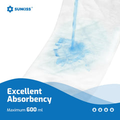 SUNKISS Trustplus Booster Pads 15x4 odor-control core helps keep you dry