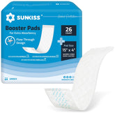 SUNKISS Trustplus Booster Pads 15x4 packaging shows easy open design for quick changes