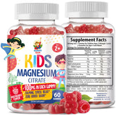 Sunny Sam Magnesium Gummies raspberry flavor for calm mood and gentle bedtime routine.