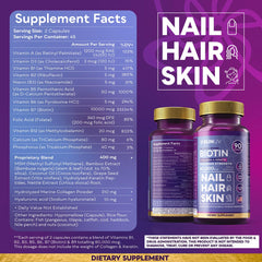 SUNUV Biotin with hyaluronic acid visual emphasizes hydration for skin