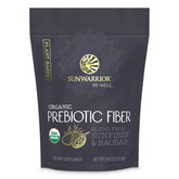 Sunwarrior Be Well Prebiotic Fiber bottle for daily gut support.