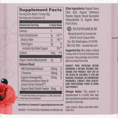 Sunwarrior Creatine for Women micronized powder scoop ensures easy, smooth mixing.