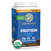 Sunwarrior Organic Chocolate Protein Jar for plant-based fueling