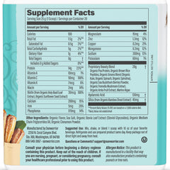 Sunwarrior vegan collagen powder churro scoop demonstrates easy mixing and portion control