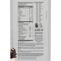 Sunwarrior vegan protein powder chocolate with convenient scoop for quick shakes