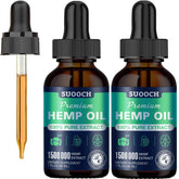 SUOOCH Hemp Oil High Potency bottle for daily joint support and relaxation.
