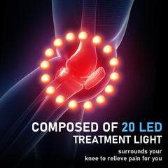 SUPBAND knee massager 3D massage delivers multi-directional kneecap support.