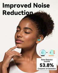 SUPCEAT ergonomic jellyfish design ear plugs fitting securely when sleeping on the side