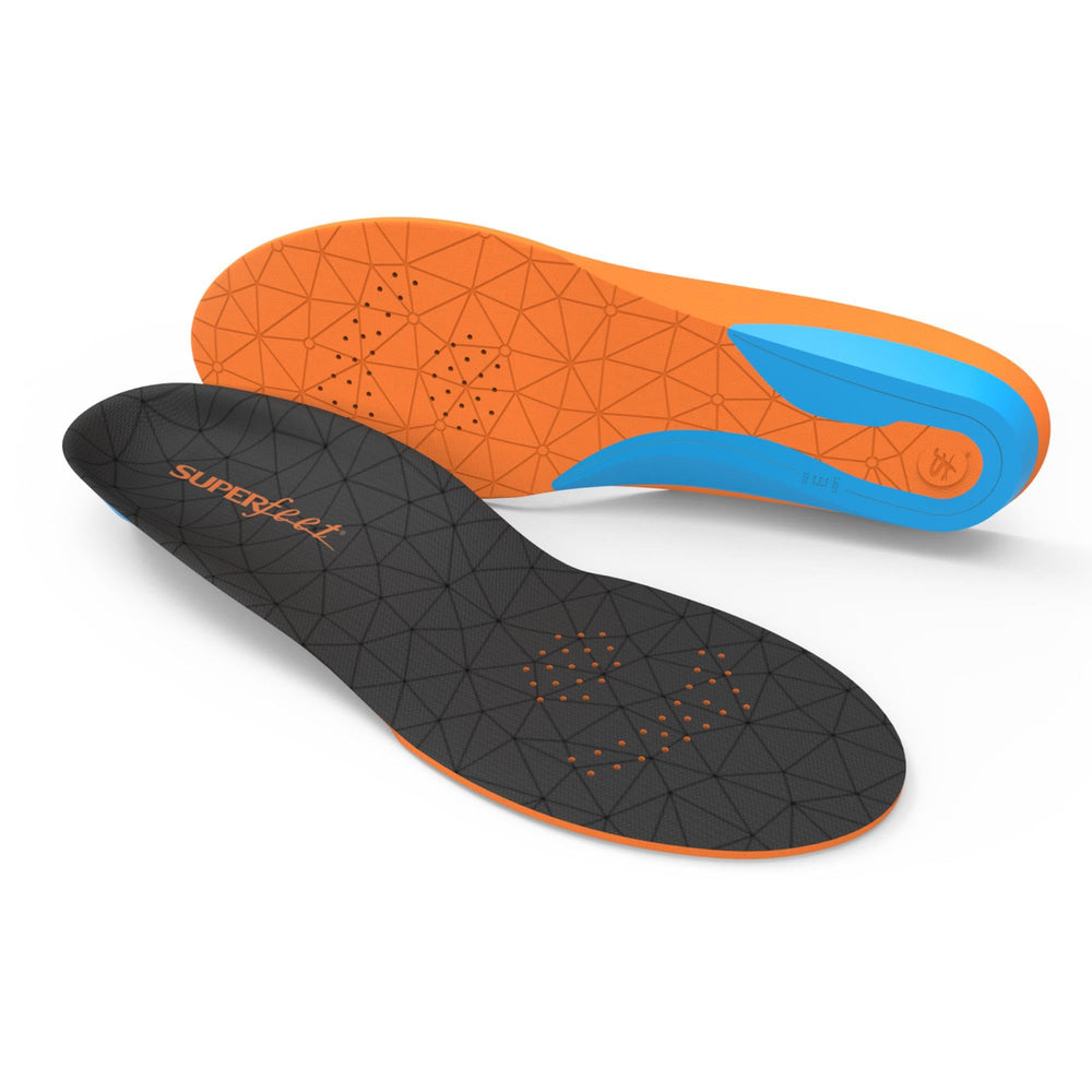 Superfeet All-Purpose Cushion insole showing trim-to-fit design for a personalized fit in shoes