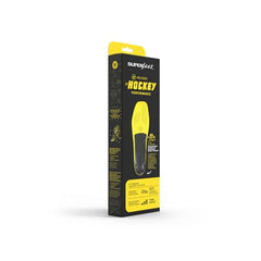 Superfeet Hockey insoles feature carbon fiber construction for responsive energy transfer.