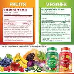 Beta Carotene-rich blend of fruits and vegetables from Superfood MD for colorful daily support.