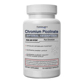 Superior Labs Chromium Picolinate 500mcg bottle shows premium packaging for daily metabolism support
