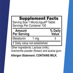 MicroLingual dissolving tablets from Superior Source ready under the tongue for rapid absorption.