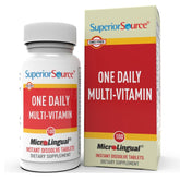Superior Source One Daily Multi-Vitamin instant-dissolve tablet for easy daily nutrition
