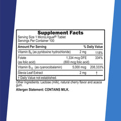 Superior Source Sublingual tablets on tongue undergoing quick dissolution for easy use.